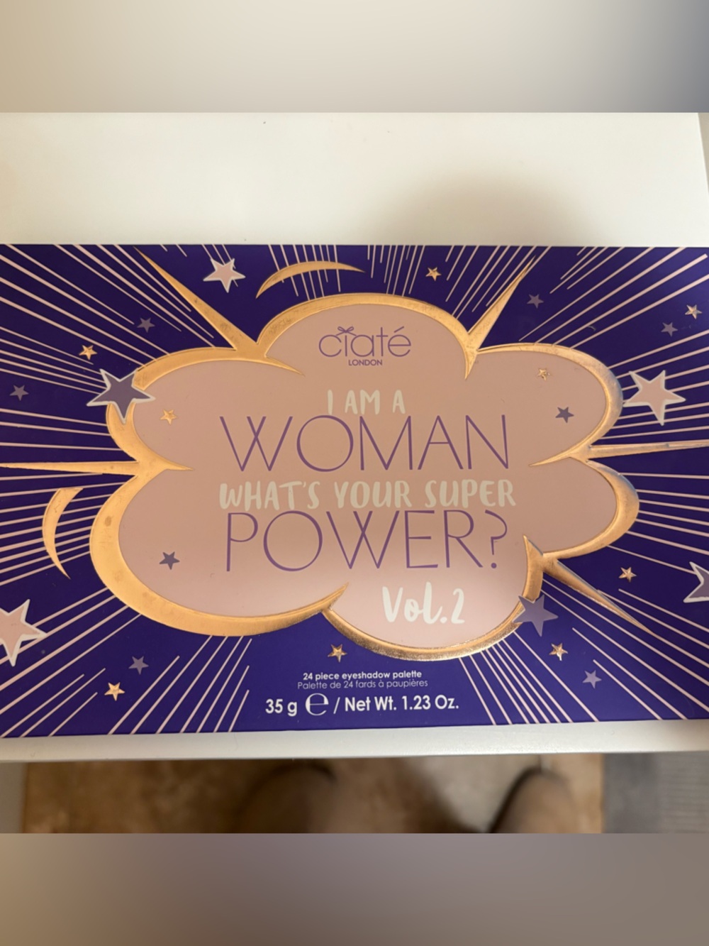 NWOT Ciaté London "I Am A Woman Vol.2" Eyeshadow Palette - Purple